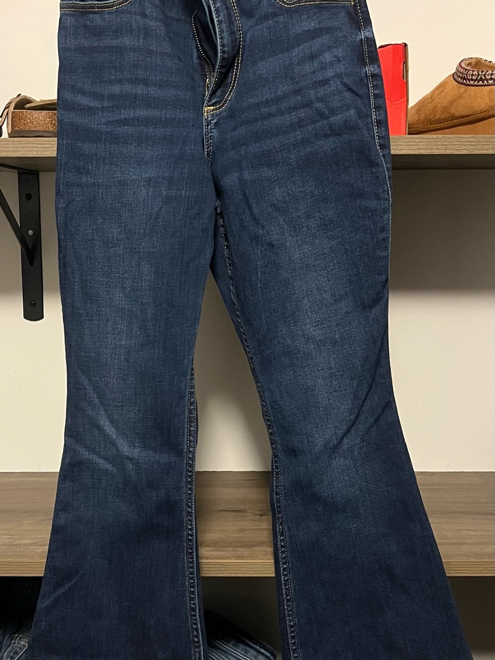 Hollister Dark Blue Flare Jeans